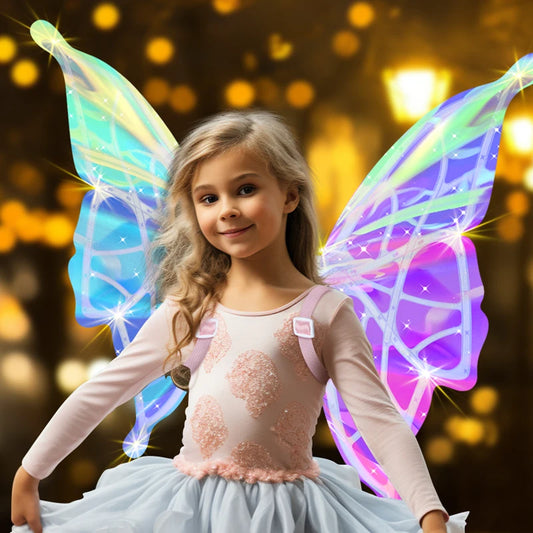 Glow Fairy Party LED Wings